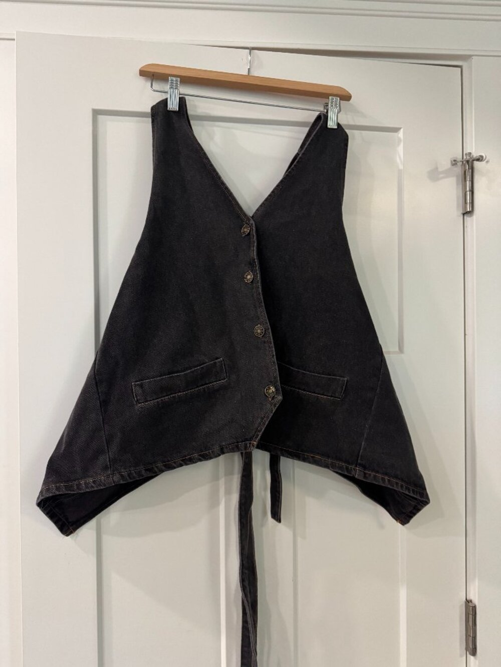Denim Halter Top